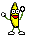 banana saludo
